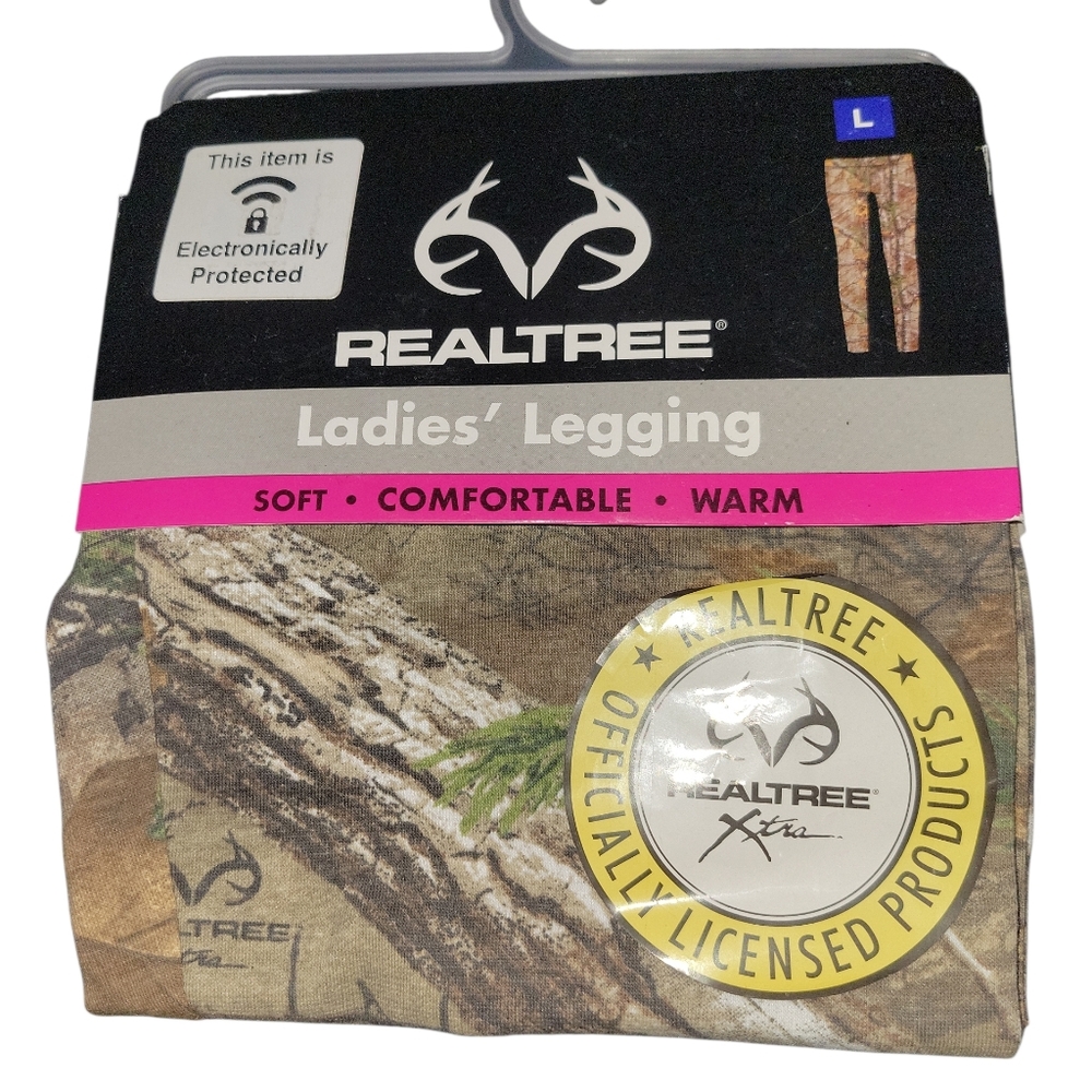 Realtree Women's Camouflage Leggings SZ L